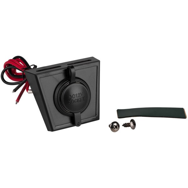 Cigarette Lighter Socket 12 VDC with Mounting Bracket